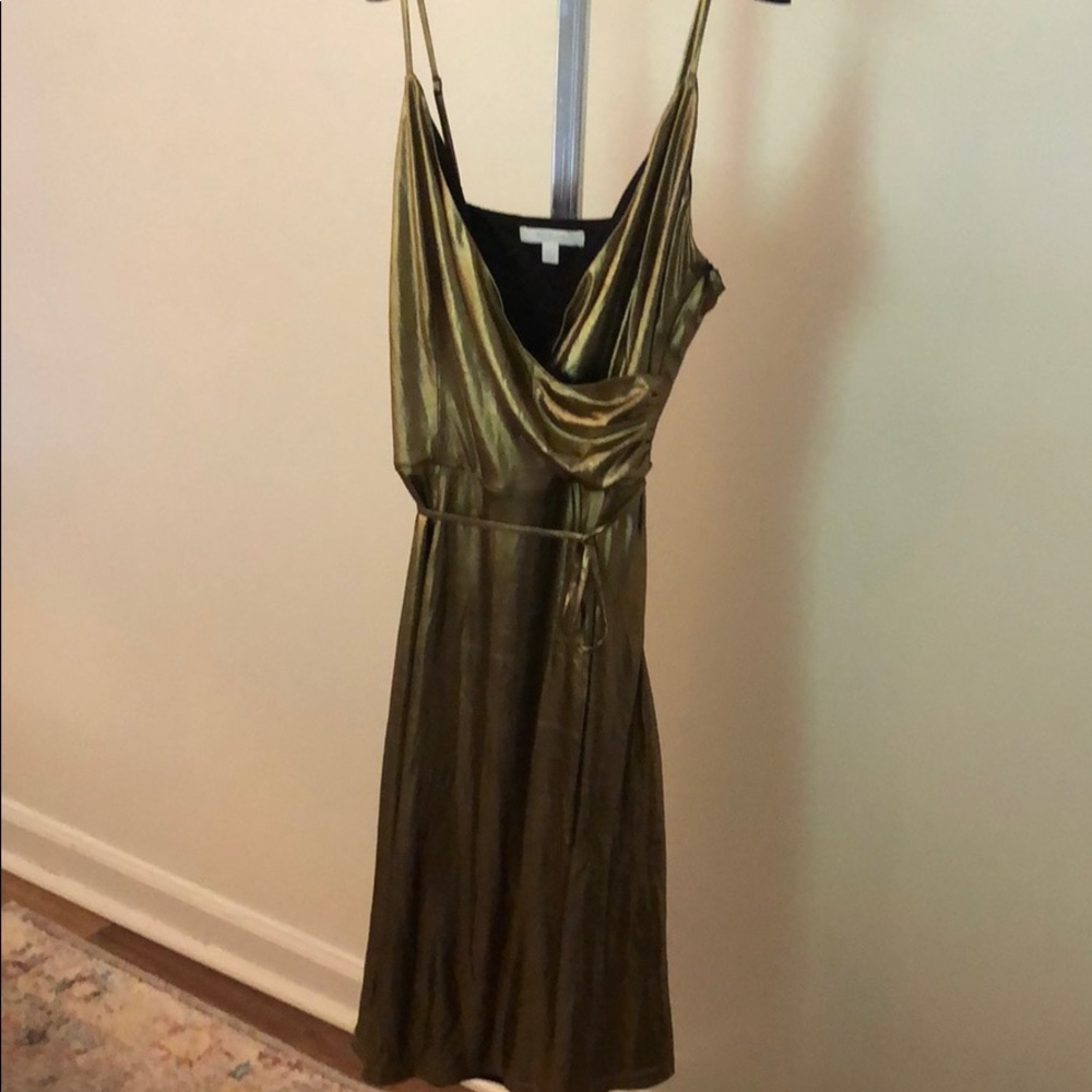 Beautiful Metallic Gold Dress